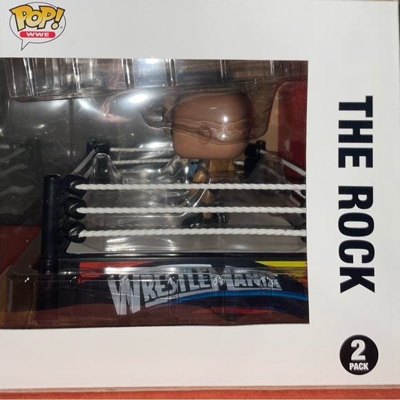 Funko Pop JOHN CENA & THE ROCK In The Ring - Picture 7 of 11